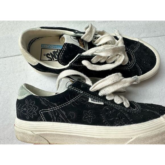 RARE Vans Anderson Paak Epaak Sport Dx Black Paisley Graphic Apeshit SZ 5.5M/ 7W main image 12